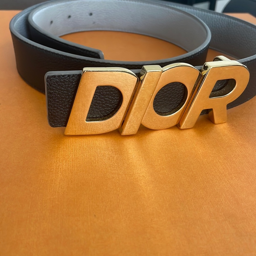 Dior Mens Reversible Belt